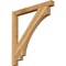 Ekena Millwork Imperial Block Rough Sawn Bracket, Western Red Cedar, 4"W x 44"D x 48"H BKT04X44X48IMP05RWR - alternate 1